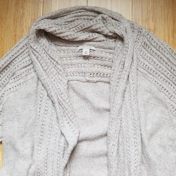 Tan Knit Cardigan - Picture 6 of 6